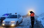 بارش برف سنگین در اردبیل/ سفر غیرضروری نروید/ جاده‌ها برفی و کولاکی است