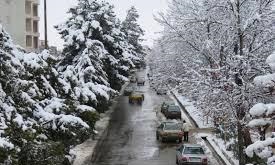 بارش اولین برف زمستانی در پارس‌آباد
