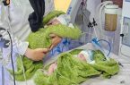 اولین نوزادان اردبیلی که سال جدید متولد شدند+ تصویر