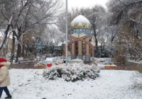 برف و سرما مدارس اردبیل را تعطیل کرد