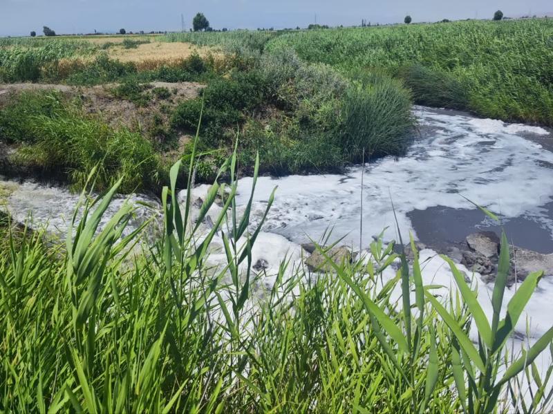 مرگ تدریجی رودخانه قره‌سو زیر بار سنگین پساب شهری